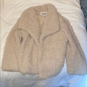 Gently used BB Dakota fuzzy jacket
